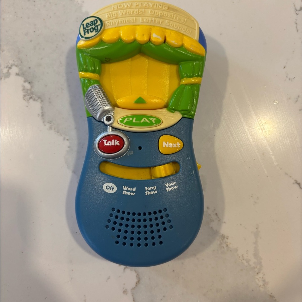 2007 LeapFrog Fridge Talk Magnetic Wordplay Recorder Educational Toy ~ Works